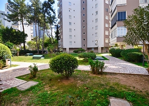 3+1 Wohnung im Wohnbezirk Altynkum - Antalya 