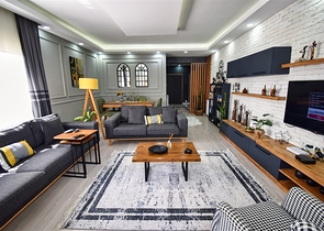 3+1 Wohnung im Wohnbezirk Altynkum - Antalya 