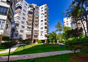 3+1 Wohnung im Wohnbezirk Altynkum - Antalya 