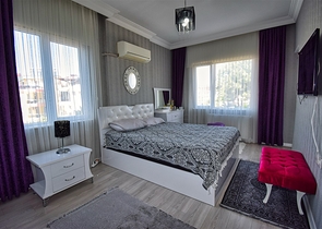 3+1 Wohnung im Wohnbezirk Altynkum - Antalya 