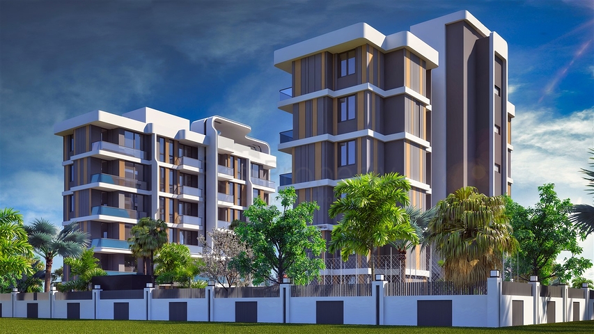 1+1 Wohnung in Altyntasch - Antalya 