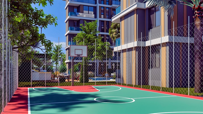 1+1 Wohnung in Altyntasch - Antalya 