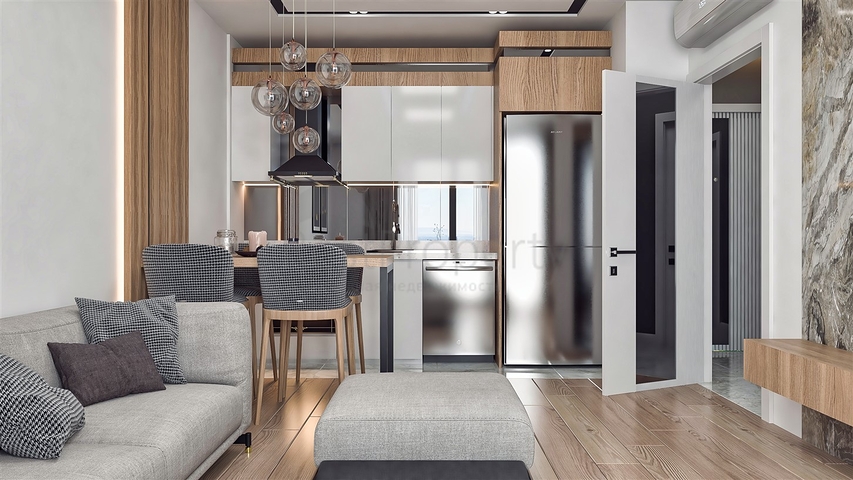 1+1 Wohnung in Altyntasch - Antalya 