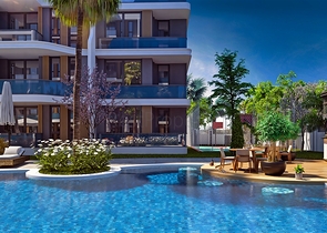 1+1 Wohnung in Altyntasch - Antalya 