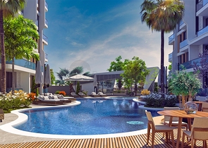 1+1 Wohnung in Altyntasch - Antalya 