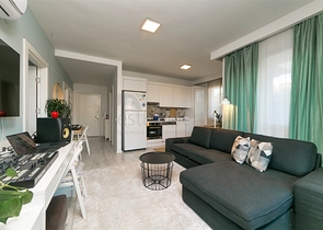 2+1 Wohnung im Wohnbezirk Altynova - Antalya 