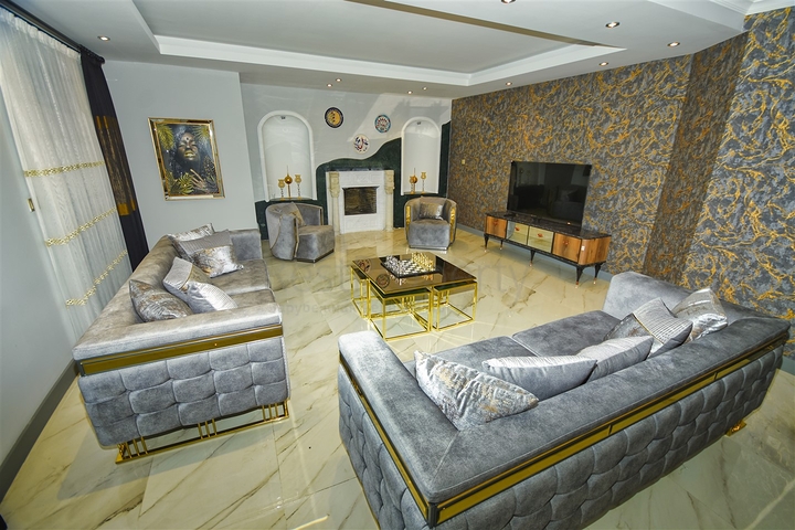 Villa mit 7+1 Grundriss in Belek - Antalya  Villa mit 7+1 Grundriss in Belek - Antalya