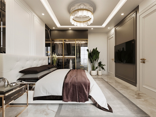 Villa mit 5+1 Grundrissen in der Region Doshemealty - Antalya 