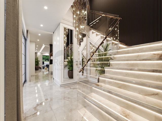 Villa mit 5+1 Grundrissen in der Region Doshemealty - Antalya 