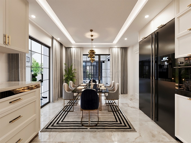 Villa mit 5+1 Grundrissen in der Region Doshemealty - Antalya 