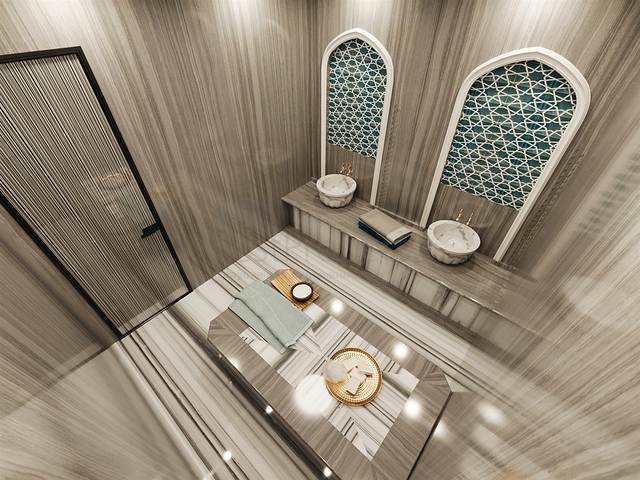 Villa mit 5+1 Grundrissen in der Region Doshemealty - Antalya 