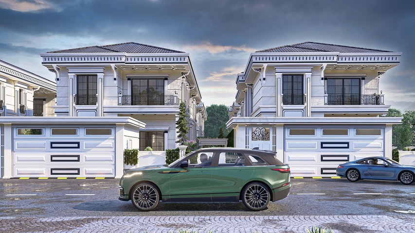 Villa mit 5+1 Grundrissen in der Region Doshemealty - Antalya 