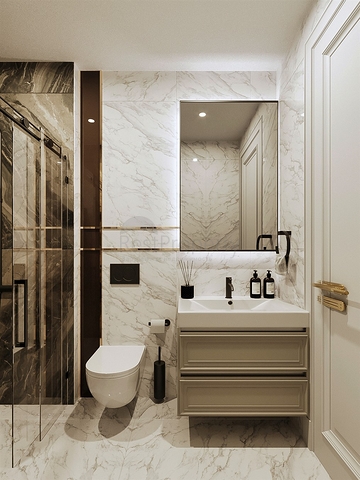 Villa mit 5+1 Grundrissen in der Region Doshemealty - Antalya 