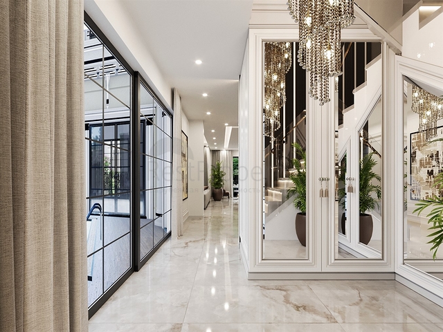 Villa mit 5+1 Grundrissen in der Region Doshemealty - Antalya 