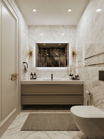 Villa mit 5+1 Grundrissen in der Region Doshemealty - Antalya 