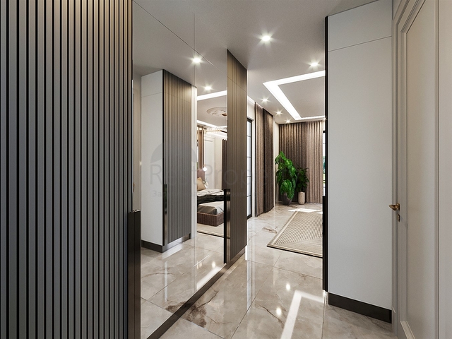 Villa mit 5+1 Grundrissen in der Region Doshemealty - Antalya 