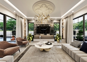 Villa mit 5+1 Grundrissen in der Region Doshemealty - Antalya 