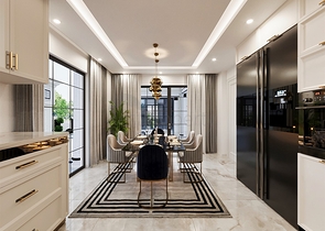 Villa mit 5+1 Grundrissen in der Region Doshemealty - Antalya 