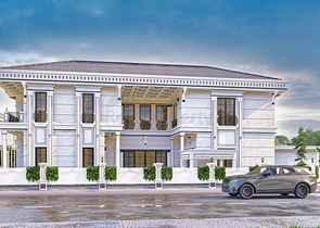 Villa mit 5+1 Grundrissen in der Region Doshemealty - Antalya 