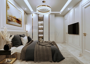 Villa mit 5+1 Grundrissen in der Region Doshemealty - Antalya 