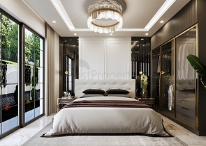 Villa mit 5+1 Grundrissen in der Region Doshemealty - Antalya 