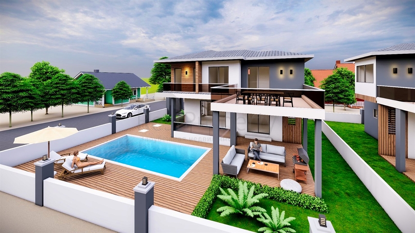 3+1-Villa in Kemer - Antalya 