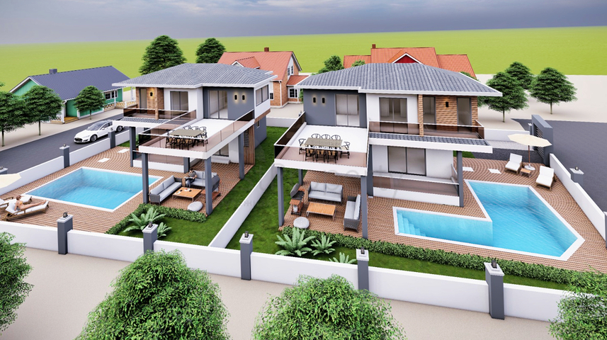 3+1-Villa in Kemer - Antalya 