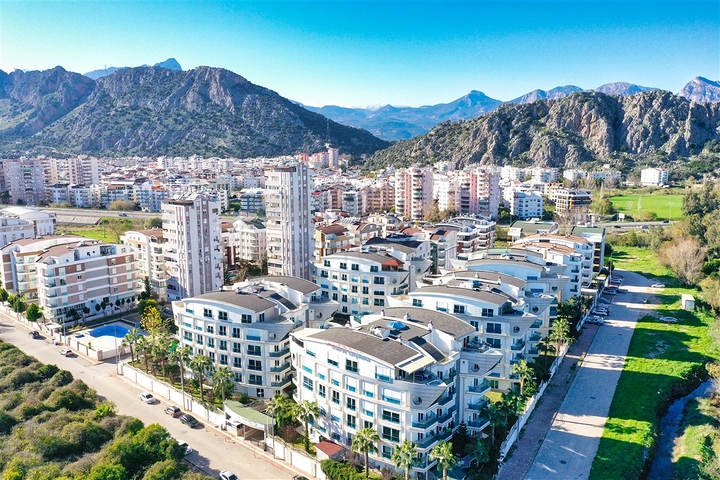 Apartment mit 2+1 Grundriss in der Wohngegend Persimmon - Antalya 