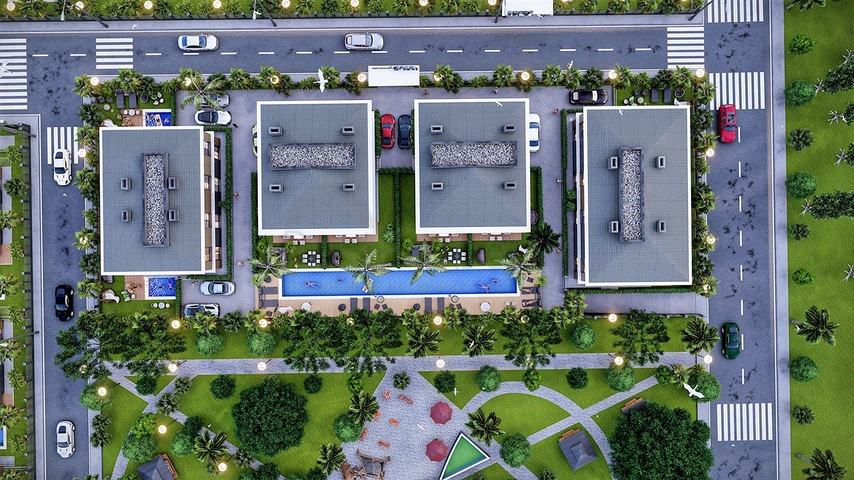 Investitionsprojekt von Villen im Wohnbezirk Ermenek - Antalya 