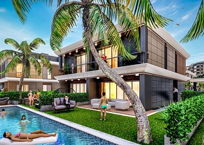 Investitionsprojekt von Villen im Wohnbezirk Ermenek - Antalya 