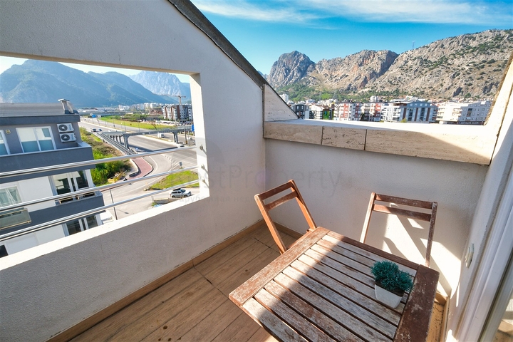 Apartment mit 2+2 Grundrissen in der Wohngegend Persimmon - Antalya 