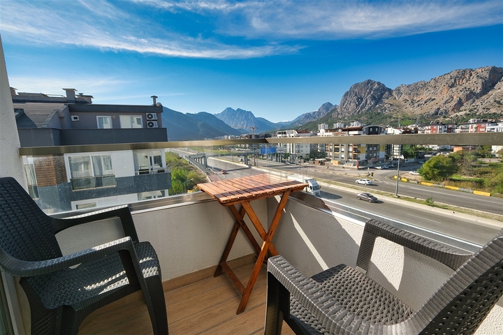 Apartment mit 2+2 Grundrissen in der Wohngegend Persimmon - Antalya 