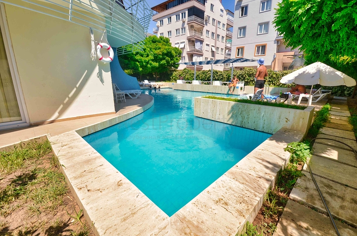 Apartment mit 2+2 Grundrissen in der Wohngegend Persimmon - Antalya 