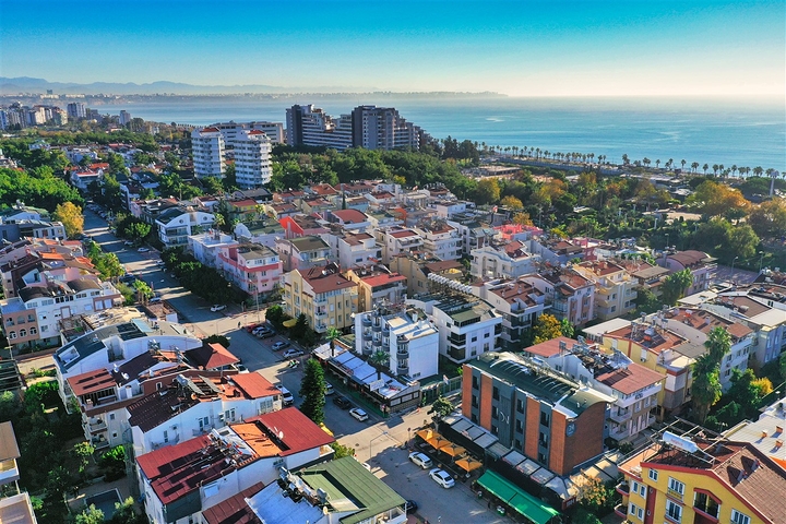 2+1 Wohnung im Wohnbezirk Altynkum - Antalya 