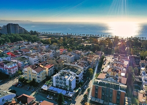 2+1 Wohnung im Wohnbezirk Altynkum - Antalya 