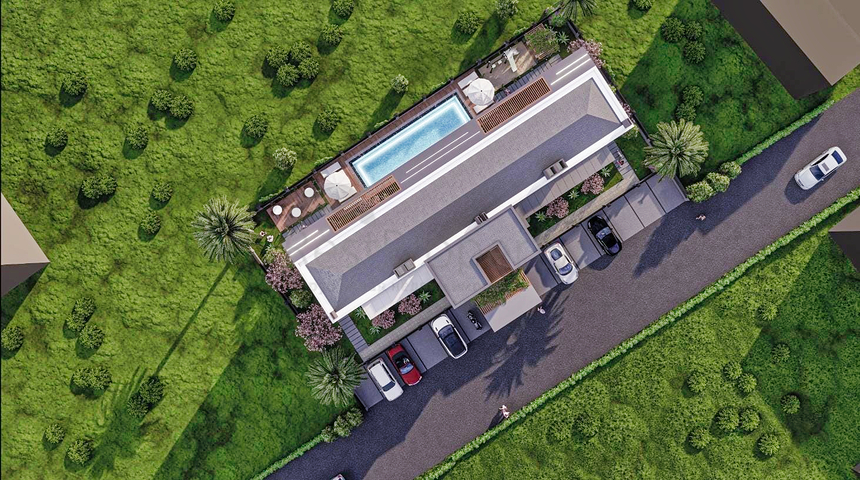 Apartment mit 1+1 Grundriss im Stadtteil Doshemealty - Antalya 