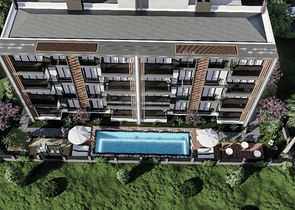 Apartment mit 1+1 Grundriss im Stadtteil Doshemealty - Antalya 