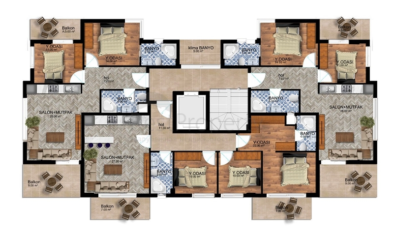 Investitionsprojekt in der Region Doschemealta - Antalya 