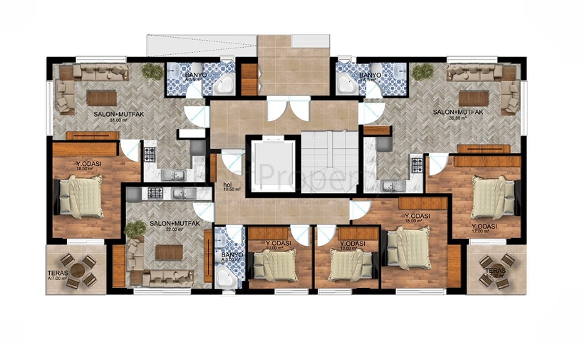 Investitionsprojekt in der Region Doschemealta - Antalya 
