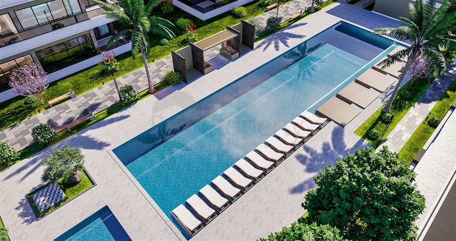 Apartment mit 4+1 Grundriss im Stadtteil Doshemealty - Antalya 