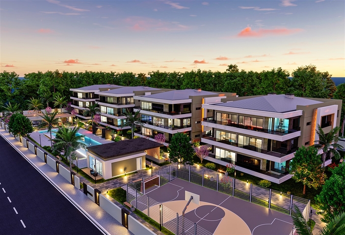 Apartment mit 4+1 Grundriss im Stadtteil Doshemealty - Antalya 