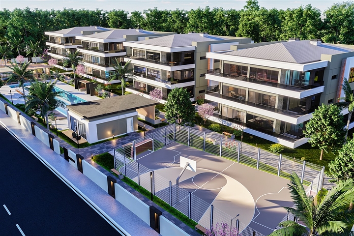 Apartment mit 4+1 Grundriss im Stadtteil Doshemealty - Antalya 