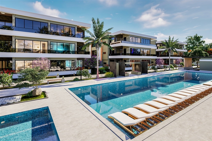 Apartment mit 4+1 Grundriss im Stadtteil Doshemealty - Antalya 