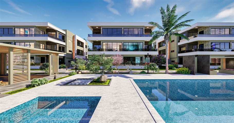 Apartment mit 4+1 Grundriss im Stadtteil Doshemealty - Antalya 