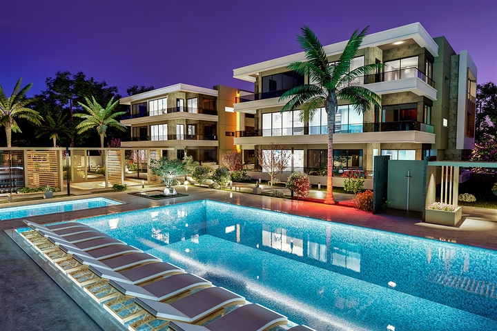 Apartment mit 4+1 Grundriss im Stadtteil Doshemealty - Antalya 