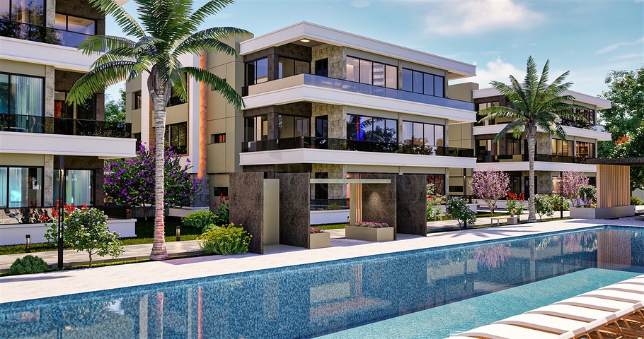 Apartment mit 4+1 Grundriss im Stadtteil Doshemealty - Antalya 