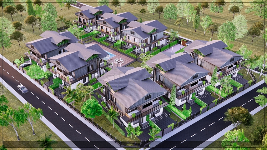 4+1-Villa in Altynkale - Antalya 