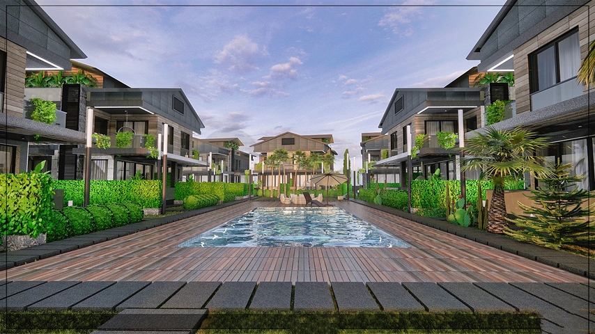 4+1-Villa in Altynkale - Antalya 