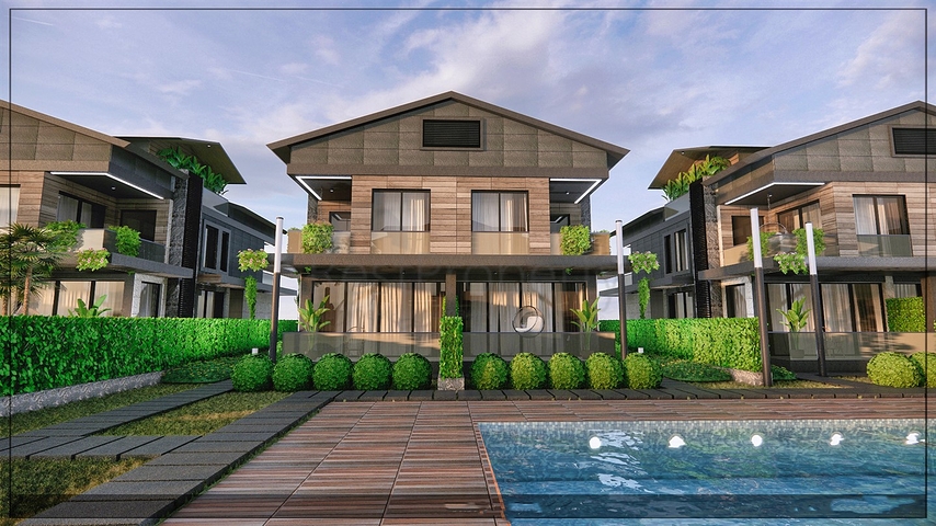 4+1-Villa in Altynkale - Antalya 