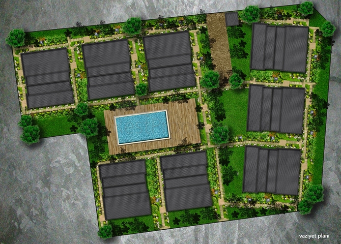 4+1-Villa in Altynkale - Antalya 